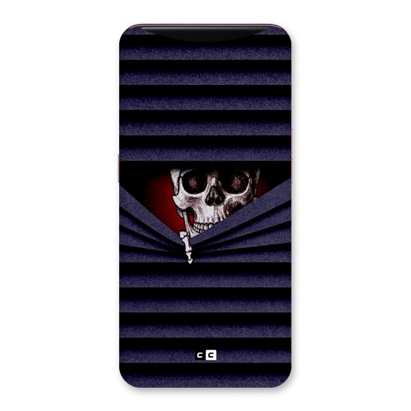 Skull Peak Back Case for Oppo Find X