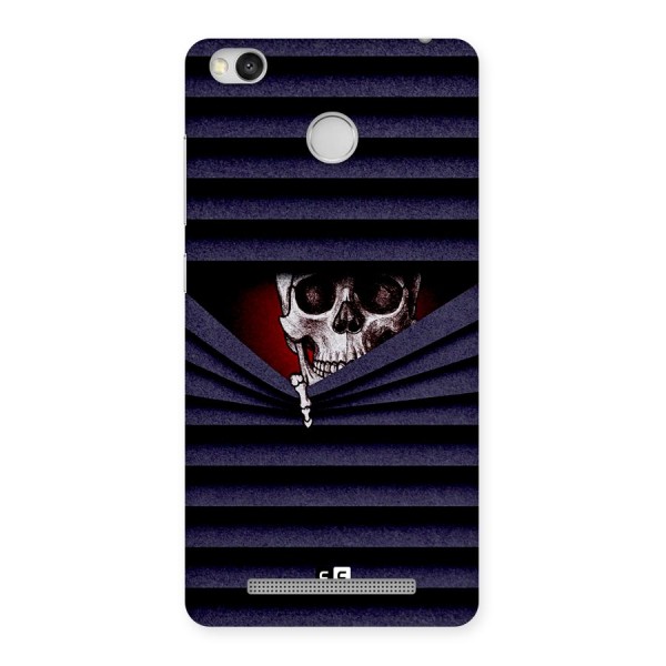 Skull Peak Back Case for Redmi 3S Prime