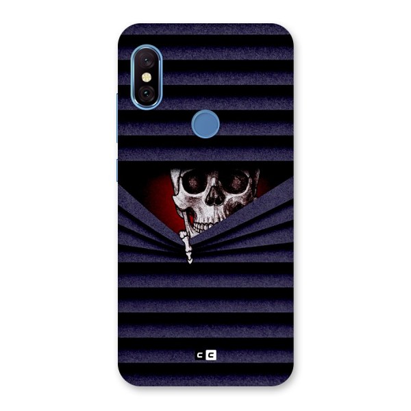 Skull Peak Back Case for Redmi Note 6 Pro