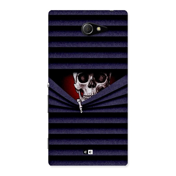 Skull Peak Back Case for Xperia M2