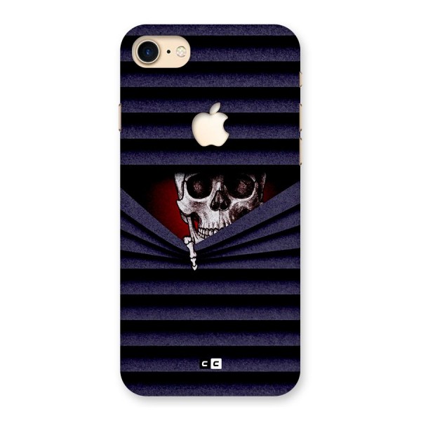 Skull Peak Back Case for iPhone 7 Apple Cut