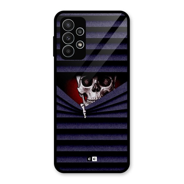 Skull Peak Glass Back Case for Galaxy A23