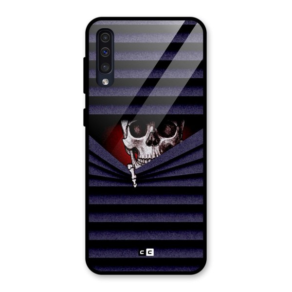 Skull Peak Glass Back Case for Galaxy A50s