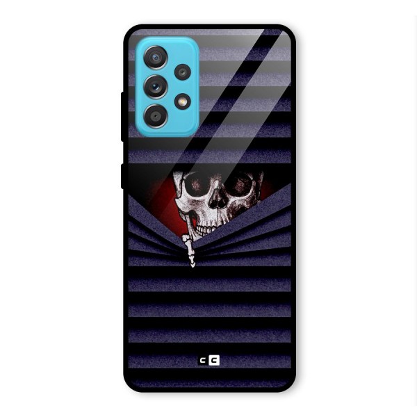 Skull Peak Glass Back Case for Galaxy A52s 5G