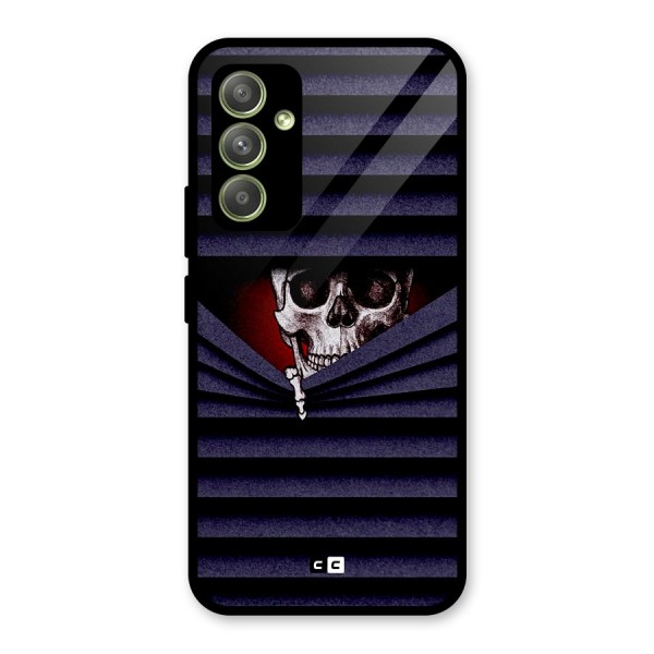 Skull Peak Glass Back Case for Galaxy A54