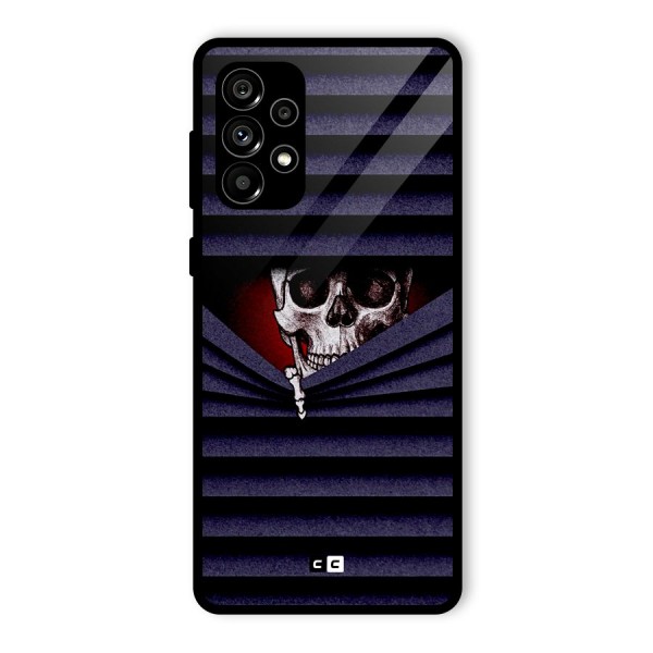 Skull Peak Glass Back Case for Galaxy A73 5G