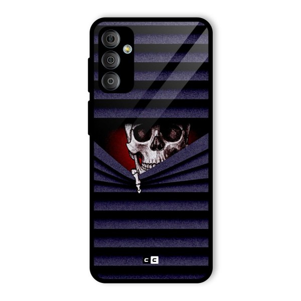 Skull Peak Glass Back Case for Galaxy F23