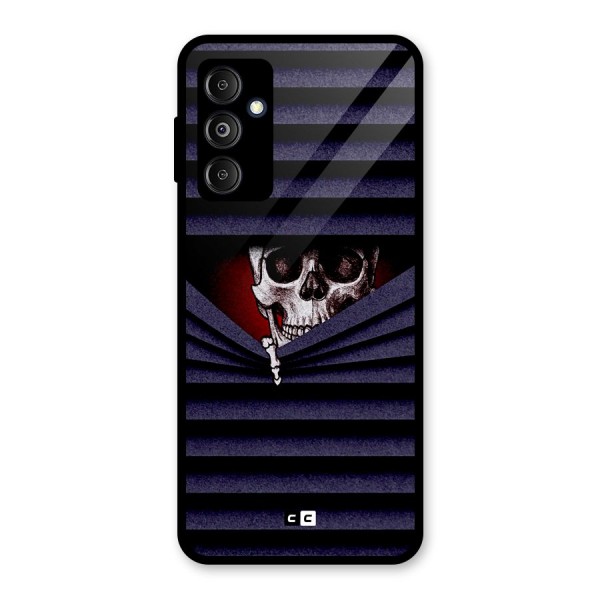 Skull Peak Glass Back Case for Galaxy M14 5G