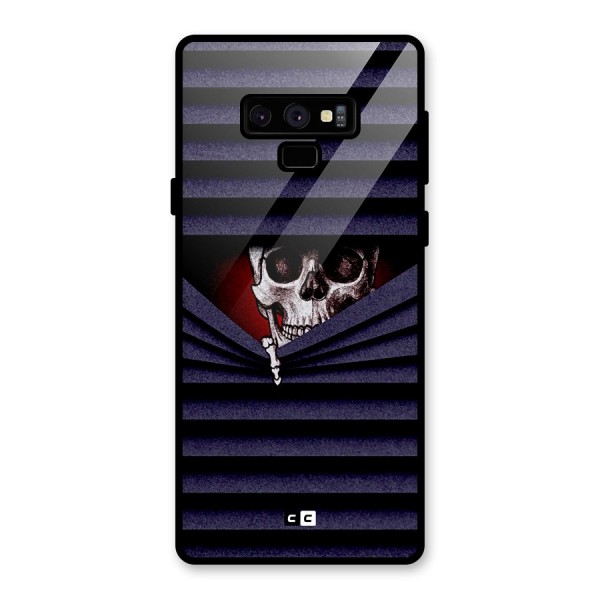 Skull Peak Glass Back Case for Galaxy Note 9