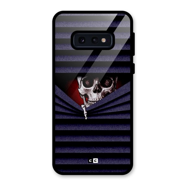 Skull Peak Glass Back Case for Galaxy S10e