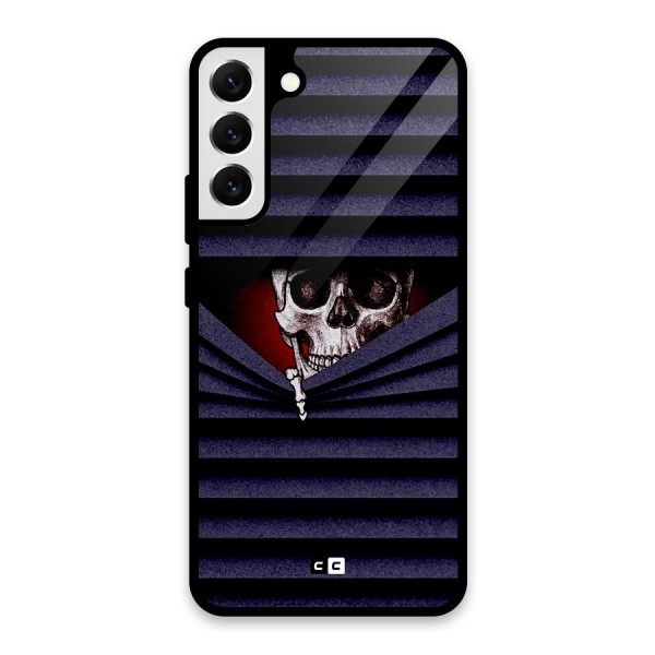 Skull Peak Glass Back Case for Galaxy S22 Plus 5G