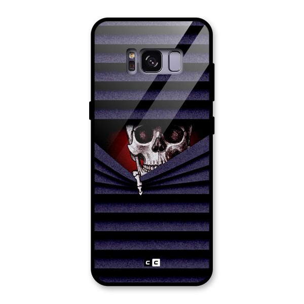 Skull Peak Glass Back Case for Galaxy S8