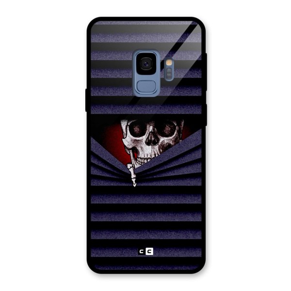 Skull Peak Glass Back Case for Galaxy S9