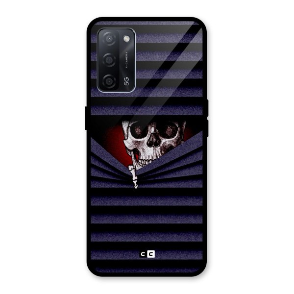 Skull Peak Glass Back Case for Oppo A53s 5G