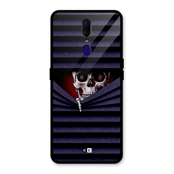 Skull Peak Glass Back Case for Oppo F11