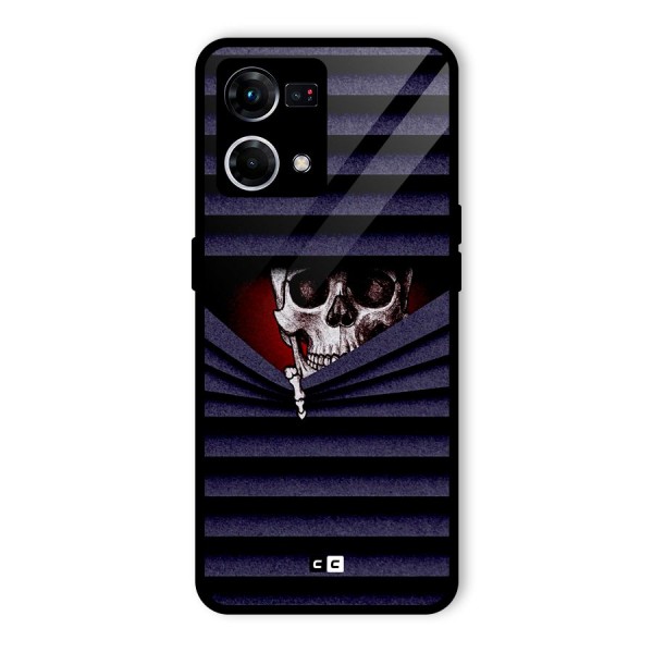 Skull Peak Glass Back Case for Oppo F21 Pro 5G