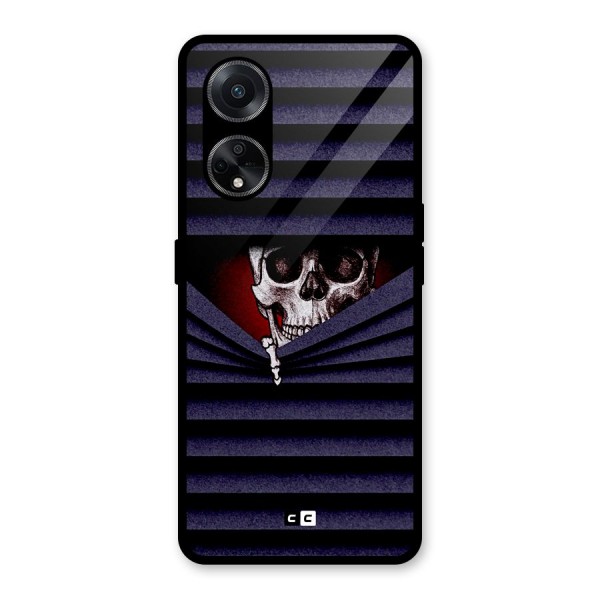 Skull Peak Glass Back Case for Oppo F23