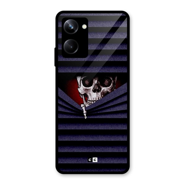 Skull Peak Glass Back Case for Realme 10 Pro