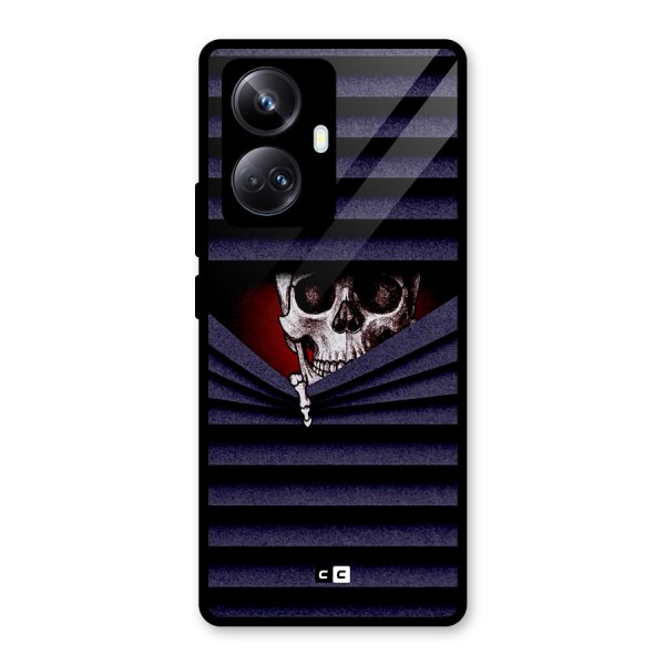 Skull Peak Glass Back Case for Realme 10 Pro Plus