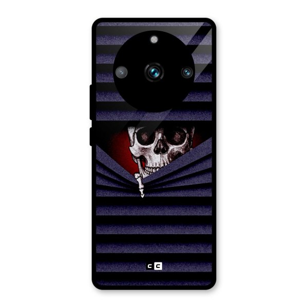 Skull Peak Glass Back Case for Realme 11 Pro Plus