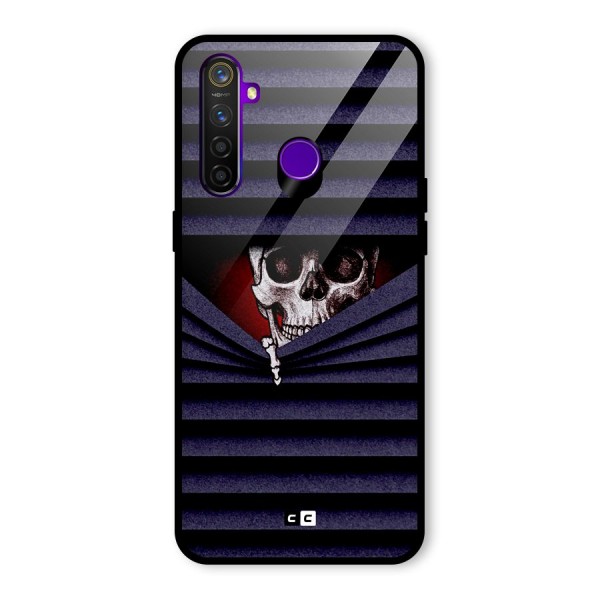 Skull Peak Glass Back Case for Realme 5 Pro