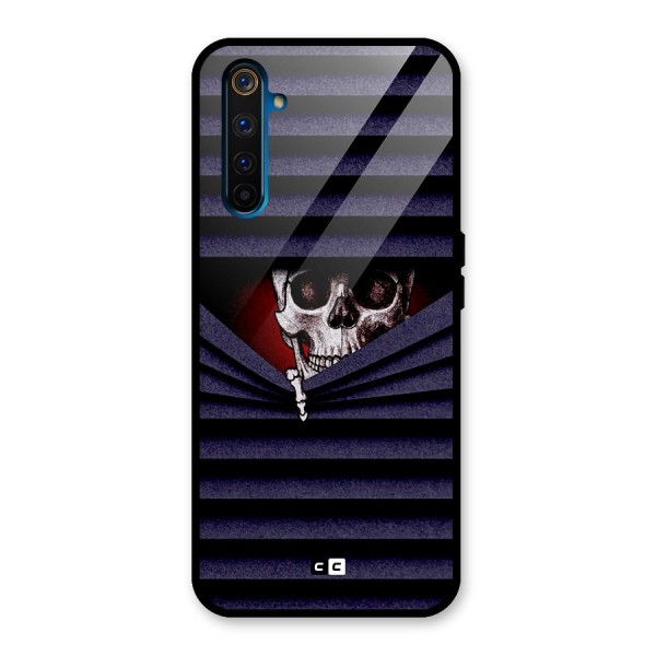 Skull Peak Glass Back Case for Realme 6 Pro