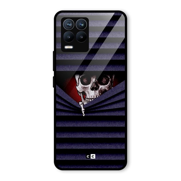 Skull Peak Glass Back Case for Realme 8 Pro