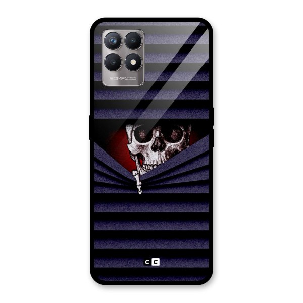 Skull Peak Glass Back Case for Realme 8i