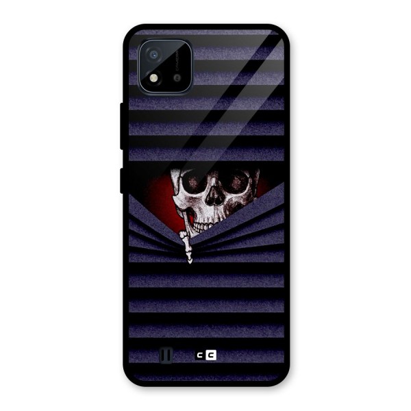 Skull Peak Glass Back Case for Realme C11 2021