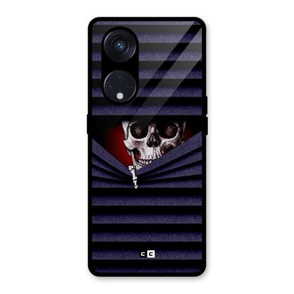 Skull Peak Glass Back Case for Reno8 T 5G