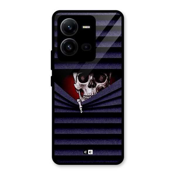 Skull Peak Glass Back Case for Vivo V25