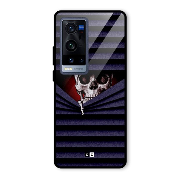 Skull Peak Glass Back Case for Vivo X60 Pro Plus