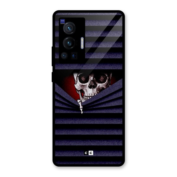 Skull Peak Glass Back Case for Vivo X70 Pro