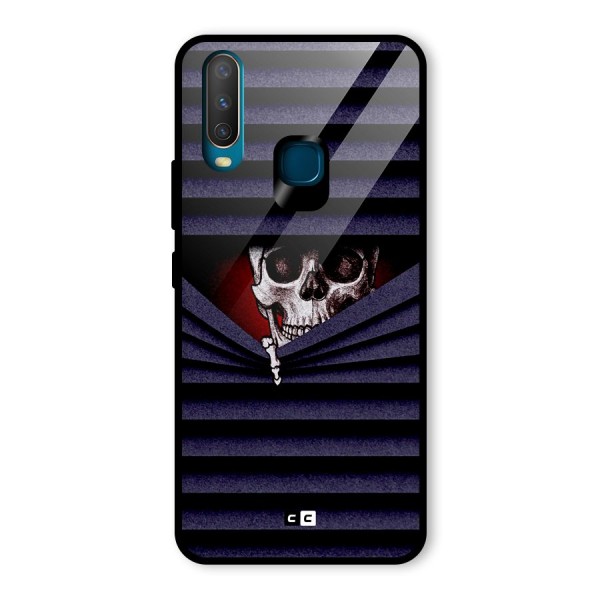 Skull Peak Glass Back Case for Vivo Y15