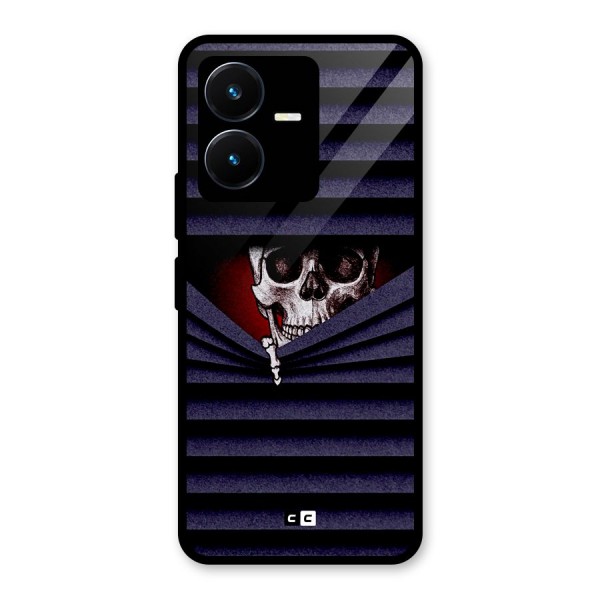 Skull Peak Glass Back Case for Vivo Y22