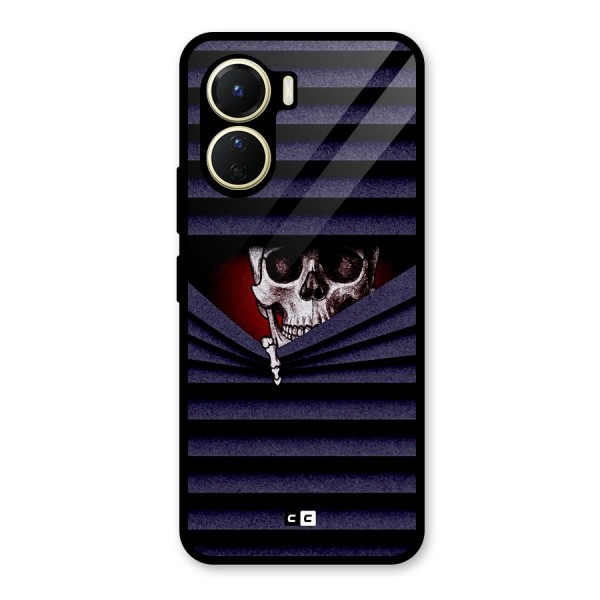 Skull Peak Glass Back Case for Vivo Y56