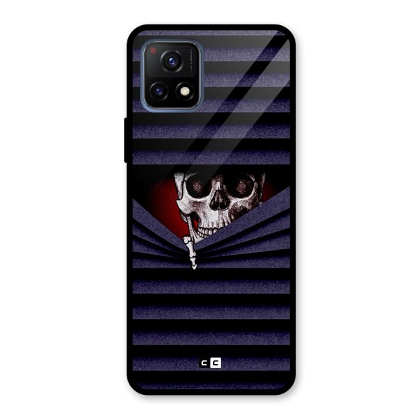 Skull Peak Glass Back Case for Vivo Y72 5G