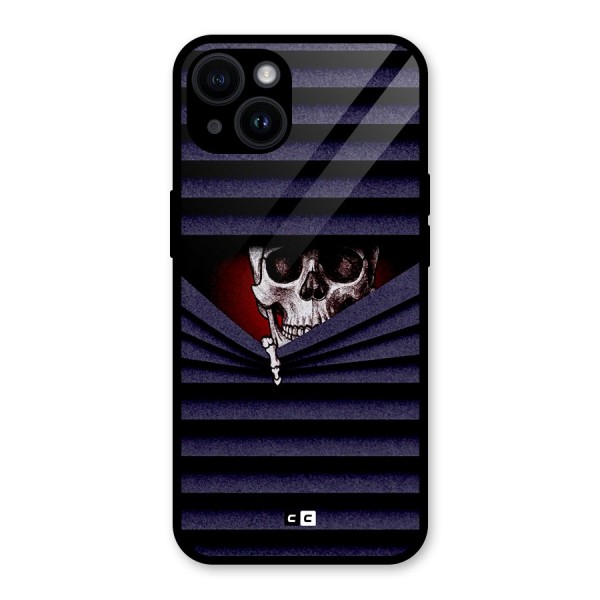 Skull Peak Glass Back Case for iPhone 14