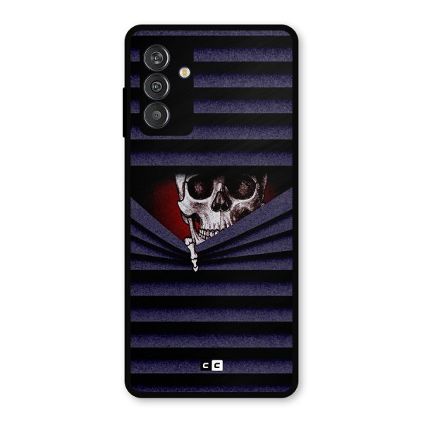 Skull Peak Metal Back Case for Galaxy M14 5G