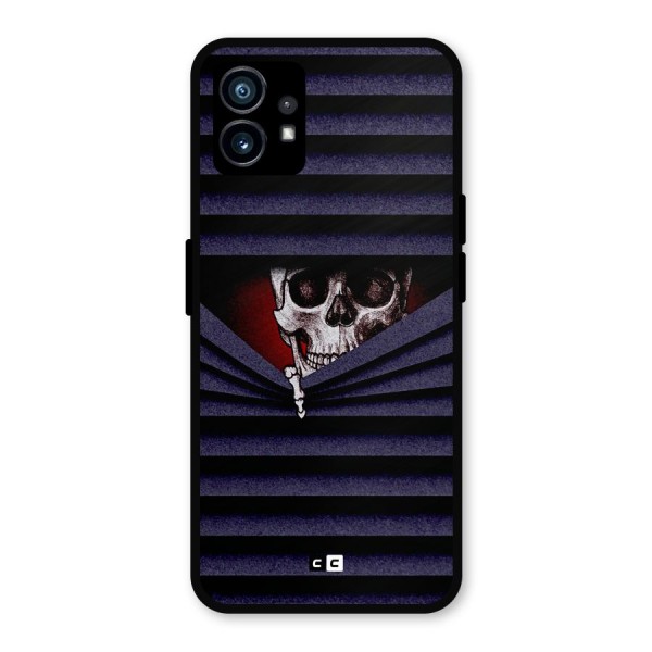 Skull Peak Metal Back Case for Nothing Phone 1