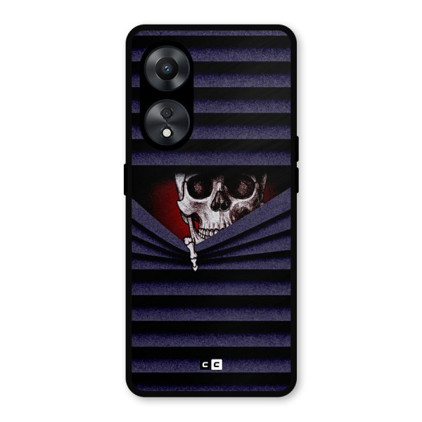 Skull Peak Metal Back Case for Oppo A78