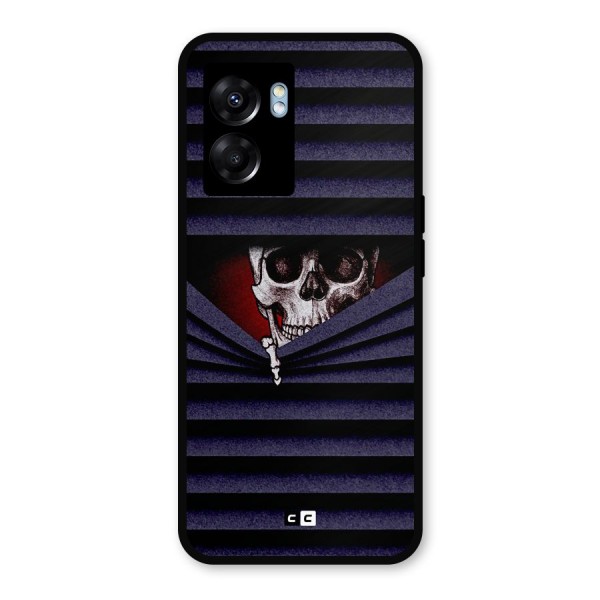 Skull Peak Metal Back Case for Oppo K10 (5G)