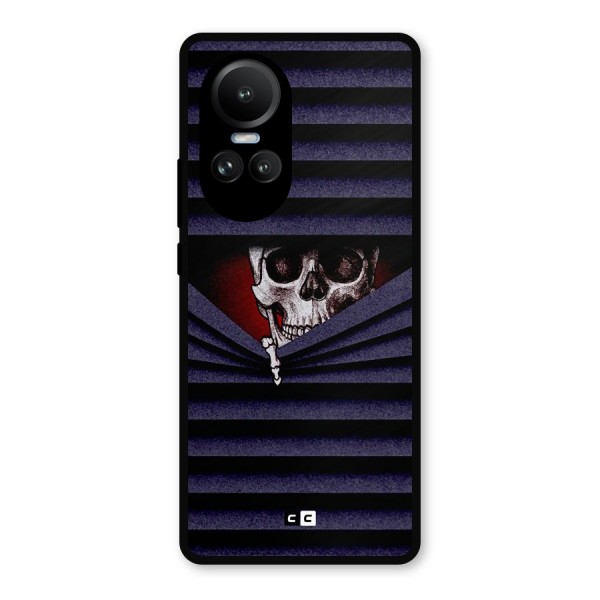 Skull Peak Metal Back Case for Oppo Reno10