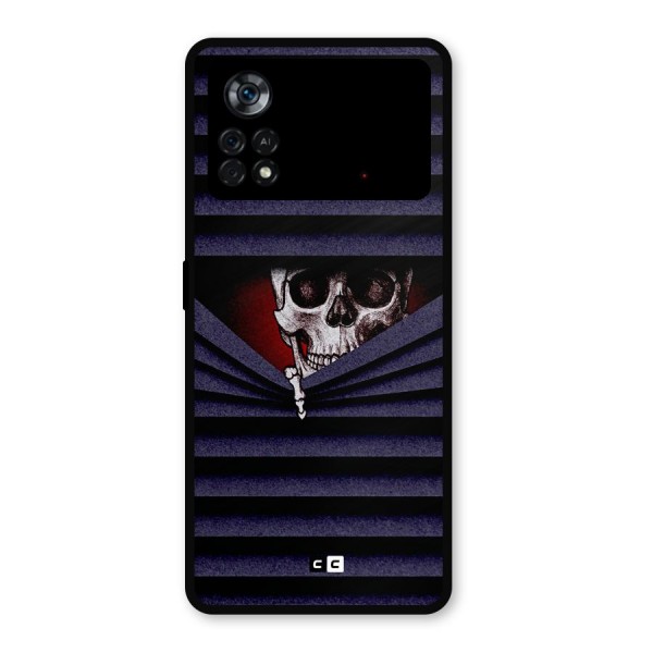 Skull Peak Metal Back Case for Poco X4 Pro 5G