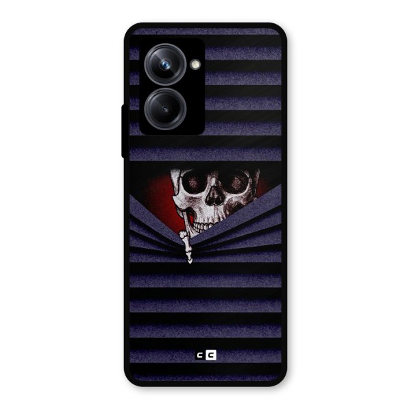 Skull Peak Metal Back Case for Realme 10 Pro