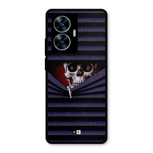 Skull Peak Metal Back Case for Realme Narzo N55