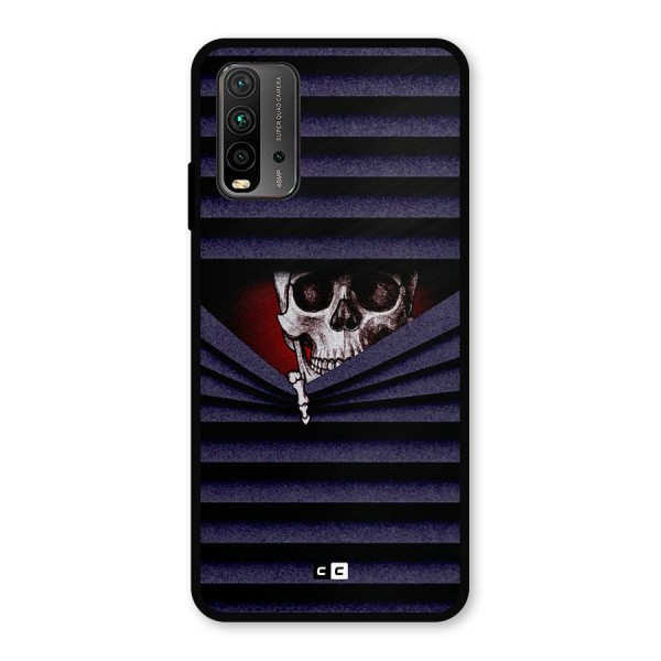 Skull Peak Metal Back Case for Redmi 9 Power