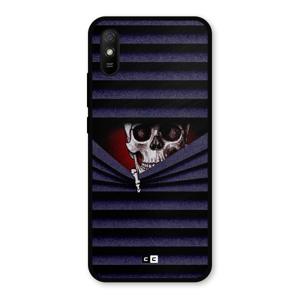 Skull Peak Metal Back Case for Redmi 9a