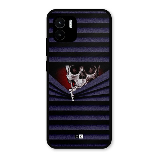 Skull Peak Metal Back Case for Redmi A1