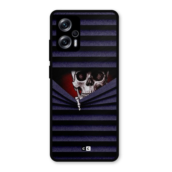 Skull Peak Metal Back Case for Redmi K50i